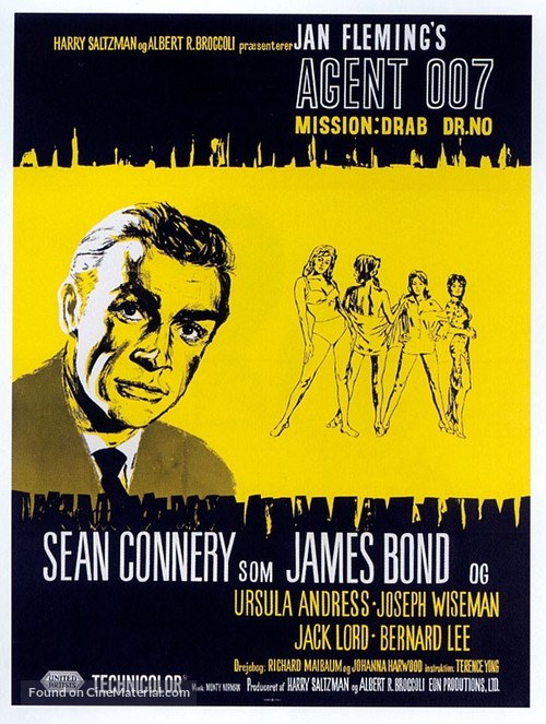 Dr. No - Danish Movie Poster