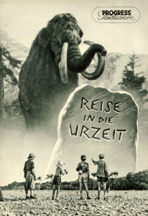 Cesta do praveku - German poster