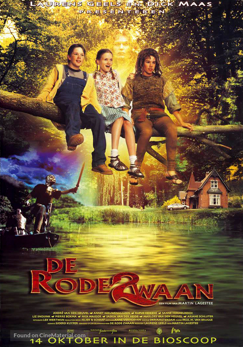 De rode zwaan - Dutch Movie Poster
