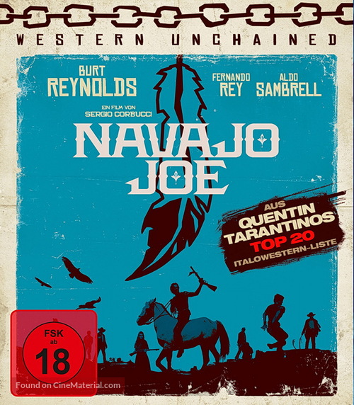 Navajo Joe - German Movie Cover