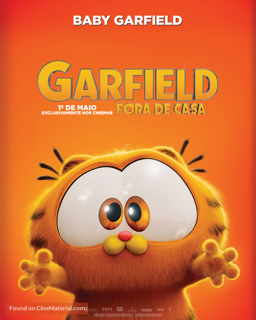 The Garfield Movie - Brazilian Movie Poster