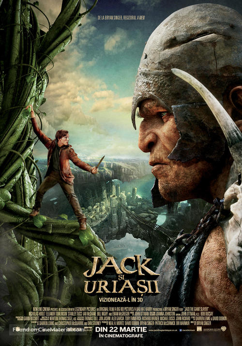 Jack the Giant Slayer - Romanian Movie Poster