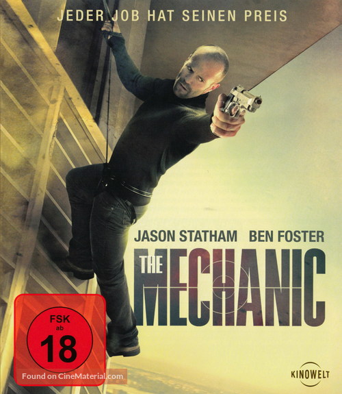 The Mechanic - German Blu-Ray movie cover