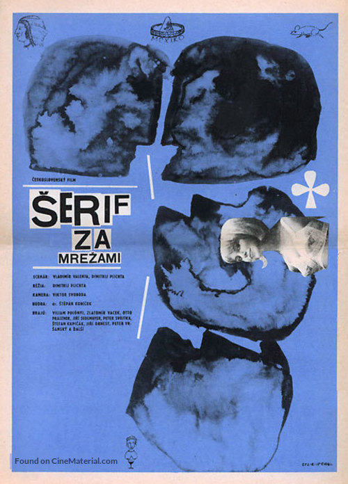 Serif za mrezami - Czech Movie Poster