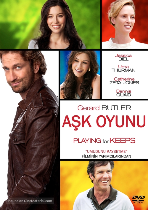 Playing for Keeps - Turkish DVD movie cover