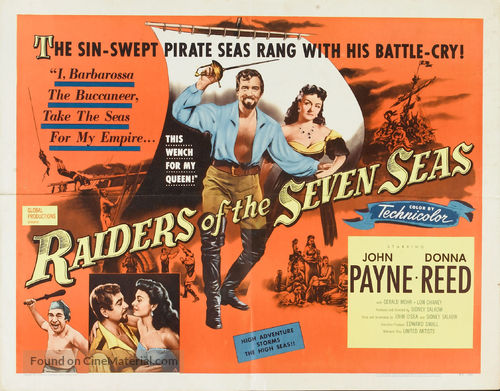 Raiders of the Seven Seas - Movie Poster