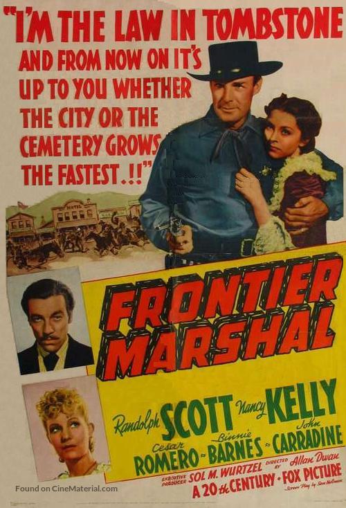 Frontier Marshal - Movie Poster