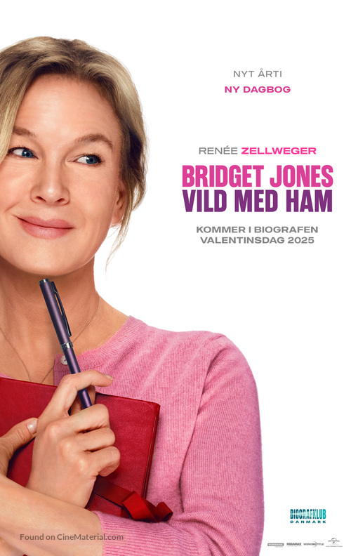 Bridget Jones: Mad About the Boy - Danish Movie Poster