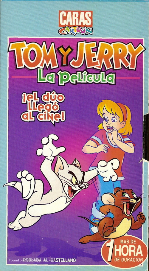 Tom and Jerry: The Movie - Argentinian VHS movie cover