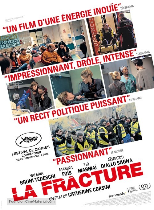 La fracture - French Movie Poster