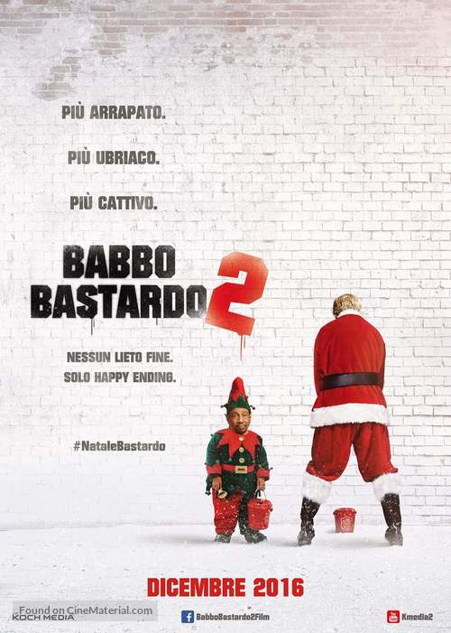 Bad Santa 2 - Italian Movie Poster