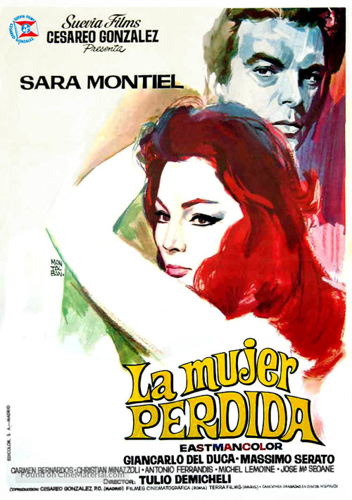 La mujer perdida - Spanish Movie Poster
