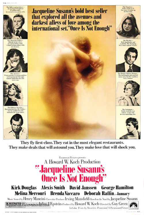 Jacqueline Susann&#039;s Once Is Not Enough - Movie Poster
