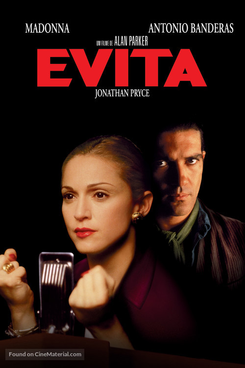 Evita - Brazilian DVD movie cover