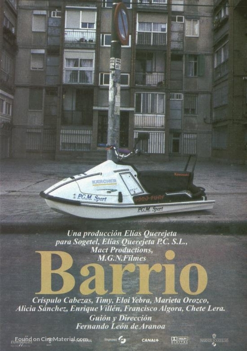 Barrio - Spanish Movie Poster