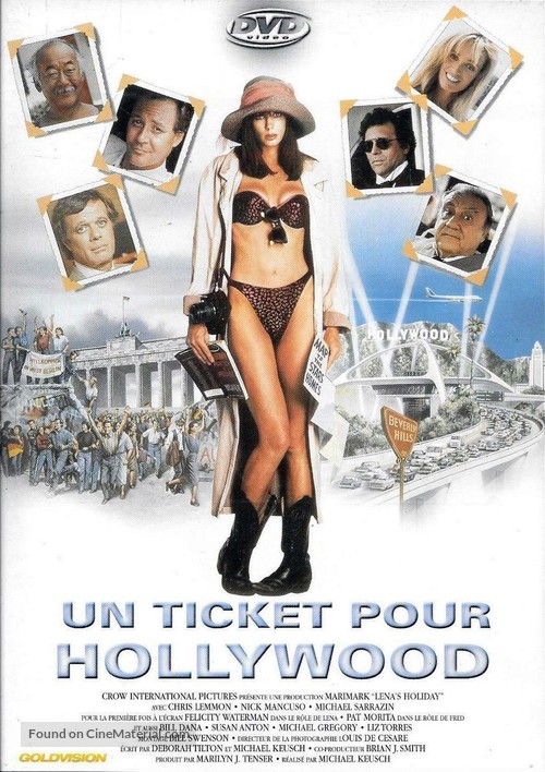 Lena&#039;s Holiday - French DVD movie cover