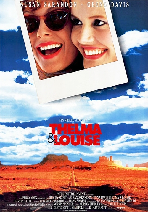 Thelma And Louise - German Movie Poster