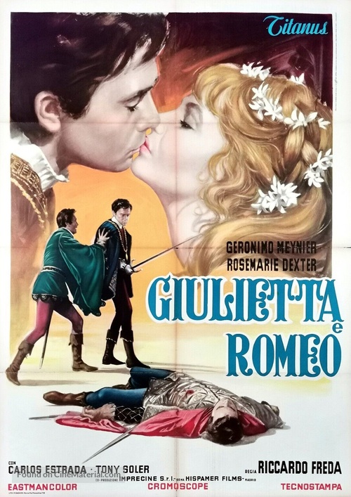 Romeo e Giulietta - Italian Movie Poster