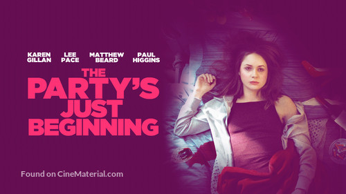 The Party&#039;s Just Beginning - British Movie Cover