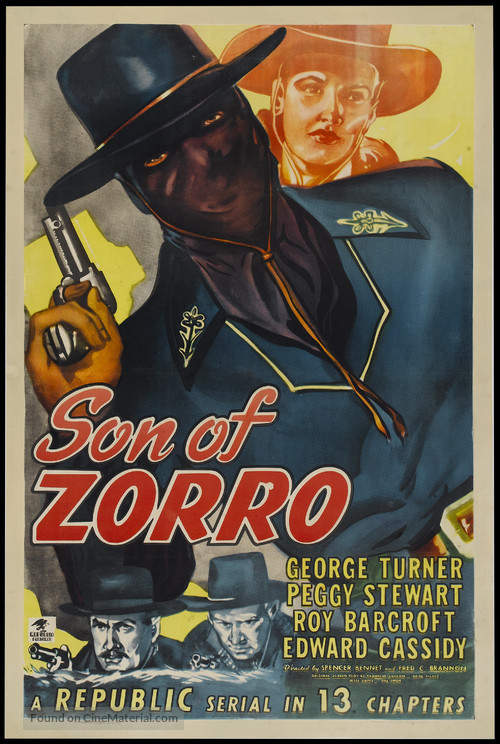 Son of Zorro - Theatrical movie poster