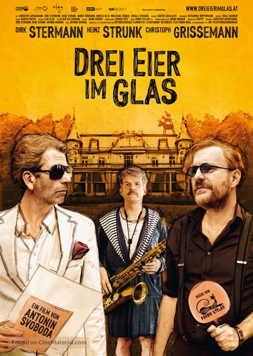 Drei Eier im Glas - Austrian Movie Poster