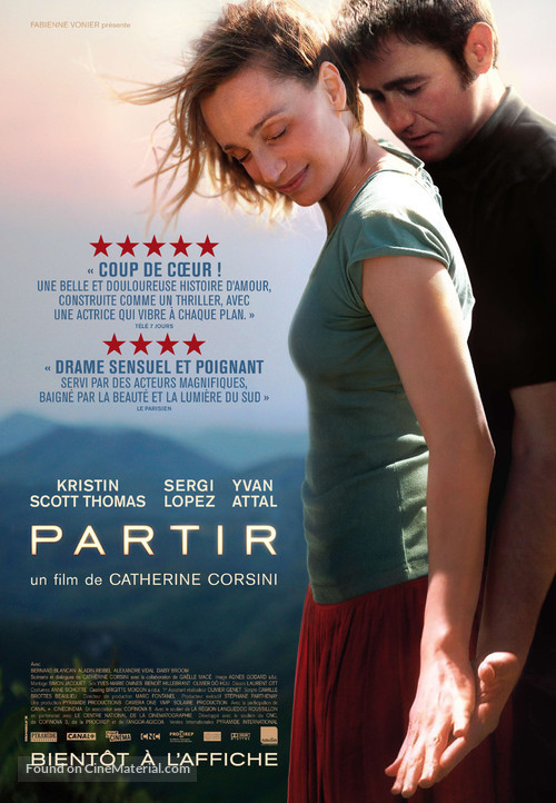 Partir - Canadian Movie Poster