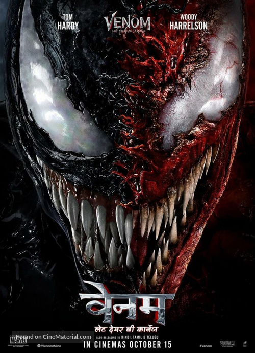 Venom: Let There Be Carnage - Indian Movie Poster