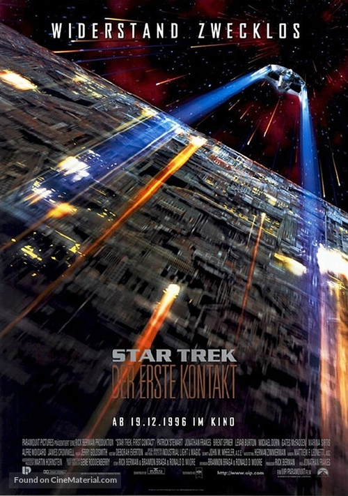 Star Trek: First Contact - German Movie Poster