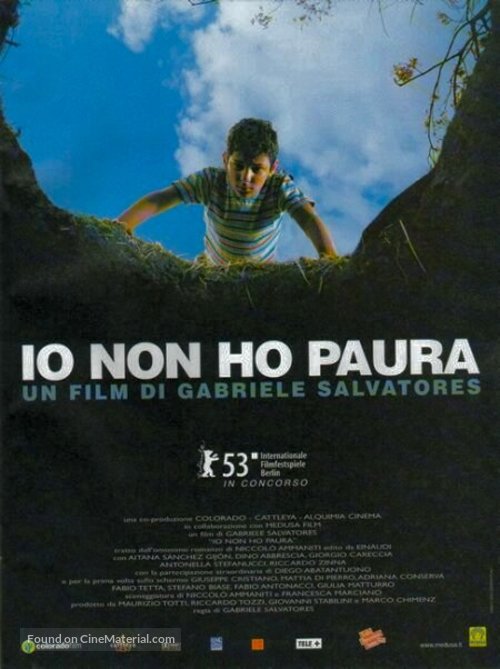 Io non ho paura - Italian Movie Poster
