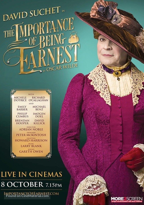 The Importance of Being Earnest - British Movie Poster