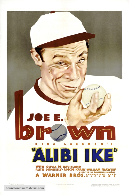 Alibi Ike - Movie Poster
