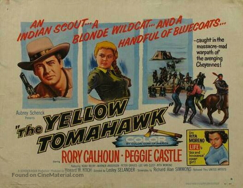 The Yellow Tomahawk - Movie Poster