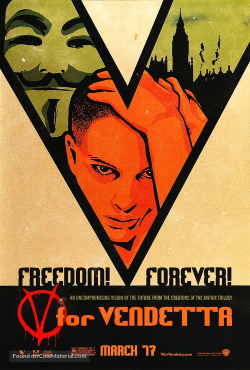 V for Vendetta - Movie Poster