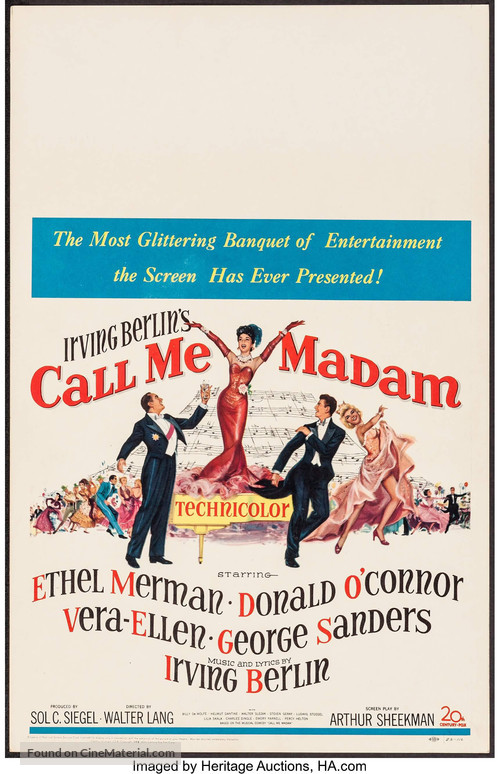 Call Me Madam - Movie Poster