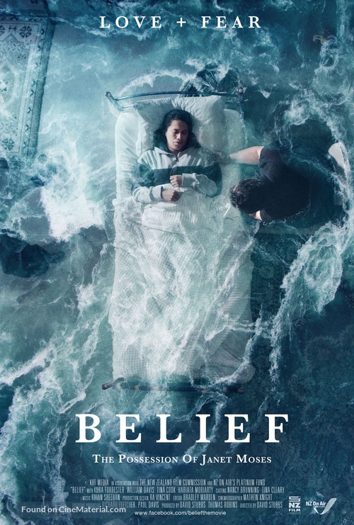 Belief: The Possession of Janet Moses - New Zealand Movie Poster