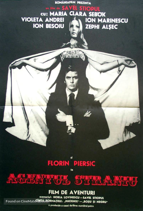 Agentul straniu - Romanian Movie Poster