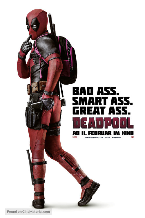 Deadpool - Swiss Movie Poster