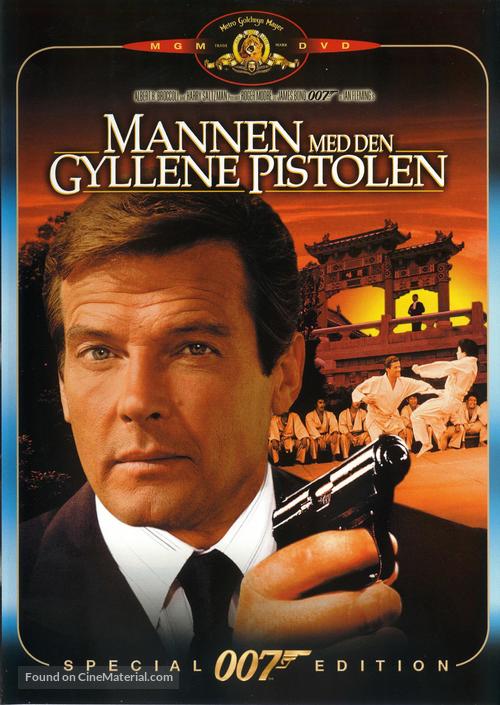 The Man With The Golden Gun (1974) Swedish dvd movie cover