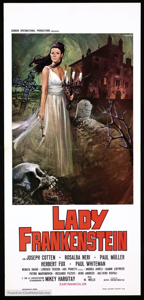 La figlia di Frankenstein - Italian Movie Poster