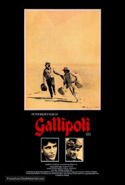 Gallipoli - Australian Movie Poster