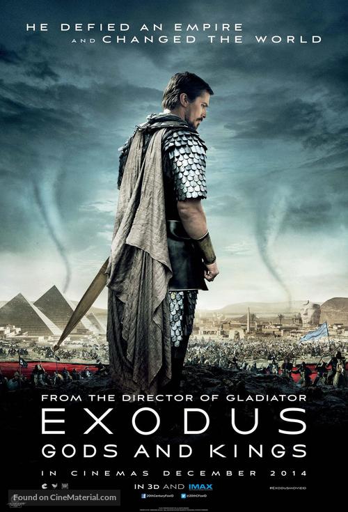 Exodus: Gods and Kings - Indonesian Movie Poster