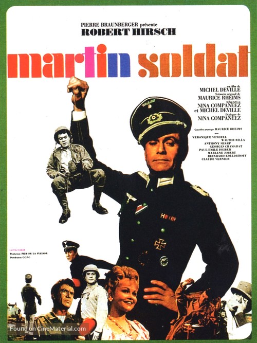 Martin Soldat - French Movie Poster