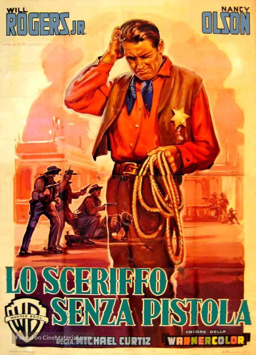 The Boy from Oklahoma - Italian Movie Poster