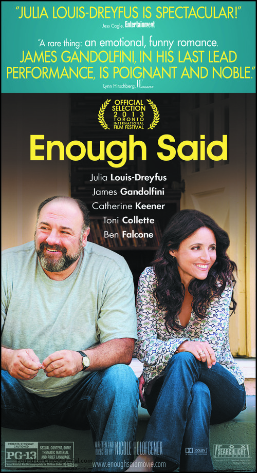 Enough Said - Movie Poster