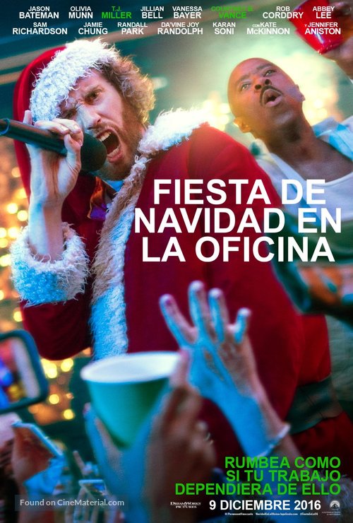 Office Christmas Party - Venezuelan Movie Poster
