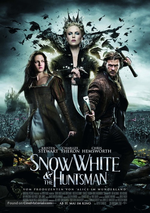 Snow White and the Huntsman - German Movie Poster