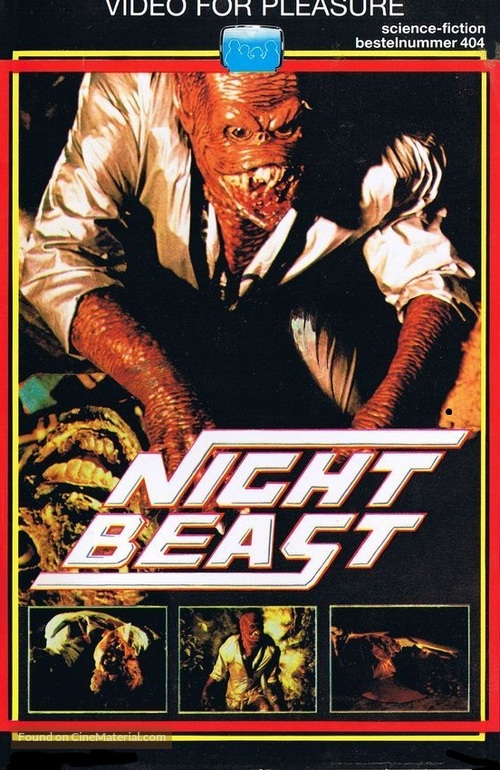 Nightbeast - Dutch VHS movie cover