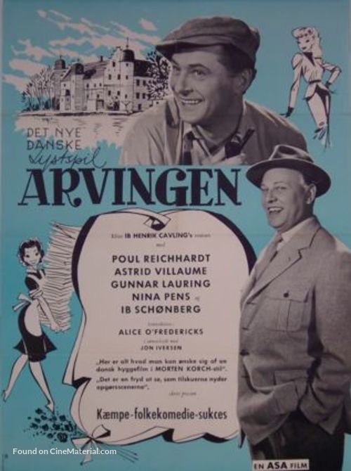 Arvingen - Danish Movie Poster