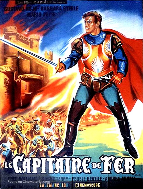 Il capitano di ferro - French Movie Poster