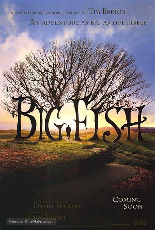 Big Fish - Teaser movie poster